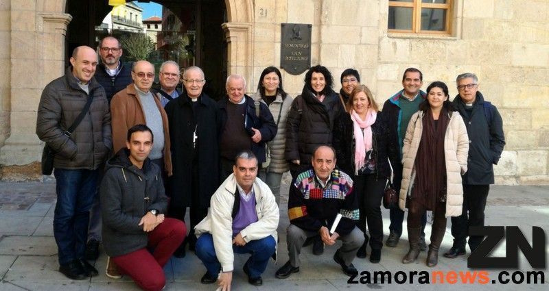 El Obispo de Zamora estuvo presente hoy en la jornada y reunión de delegados diocesanos de Misiones de la Región Norte-Zona Duero.