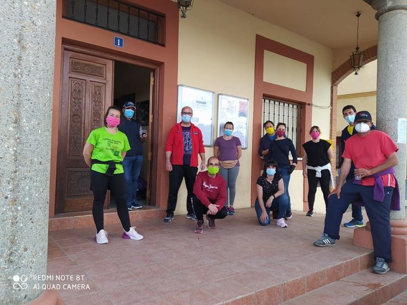 Equipo de volunctarios de Moraleja del Vino.