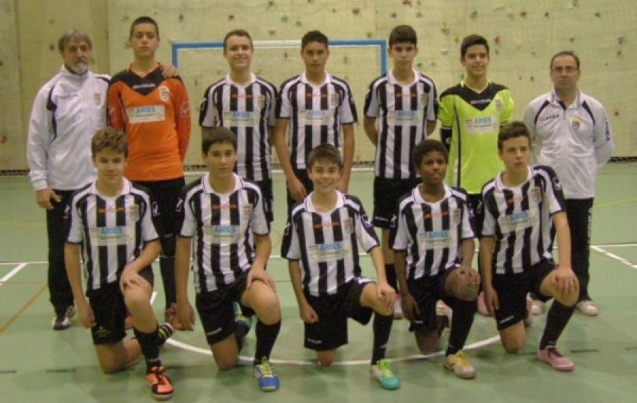 Atlético Santa Cristina cadete que ha comenzado muy fuerte 2014.