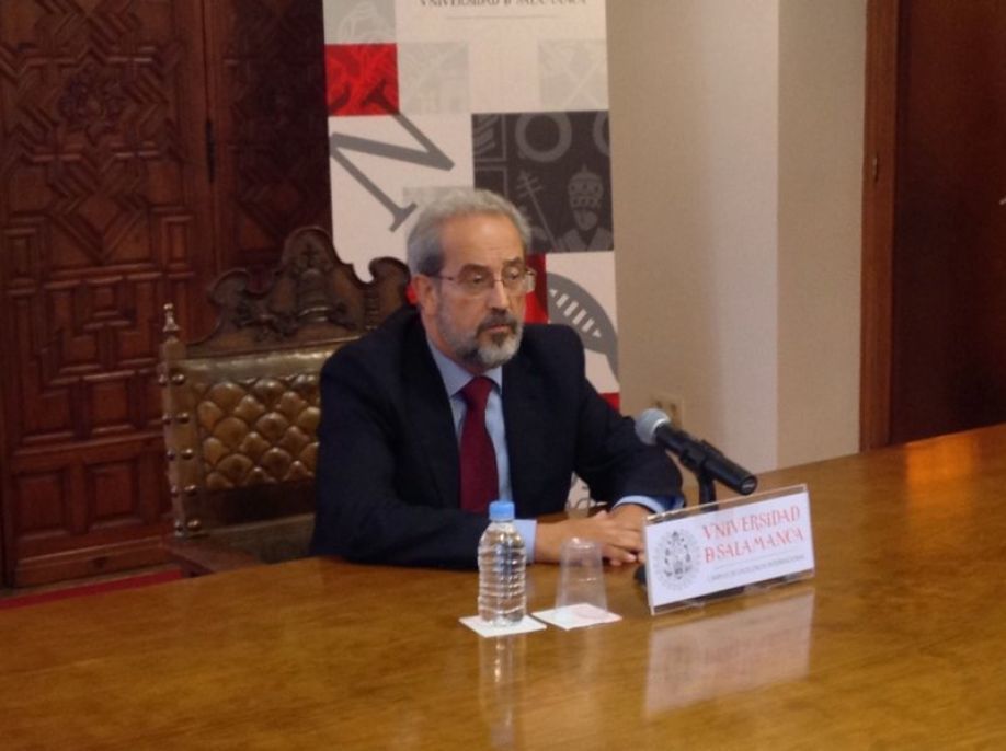Daniel Hernández, rector de la USAL
