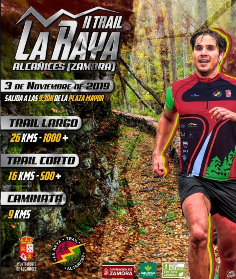 El domingo 3 de noviembre en Alcañices el mundo del trail tiene una cita indiscutible, la Raya será la excusa