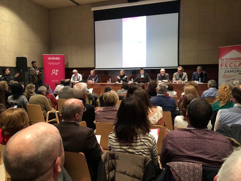 Zamora sede durante el fin de semana del IV Congreso de Agencias de Viajes de CyL