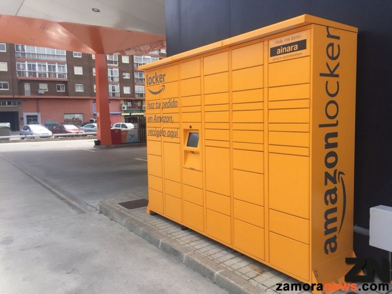 Amazon ya tiene punto de pedido y entrega autónomo en Zamora, Ainara Amazon/Locker