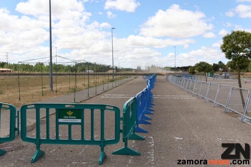 El recinto ferial IFEZA se prepara para abrir sus puertas a la Feria del Ajo