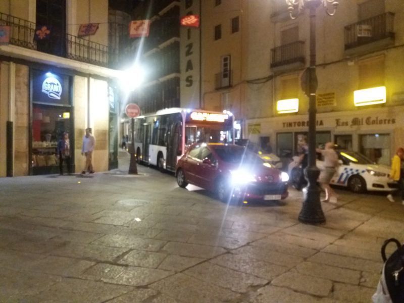 La gran aparcada en el mismo centro de Zamora