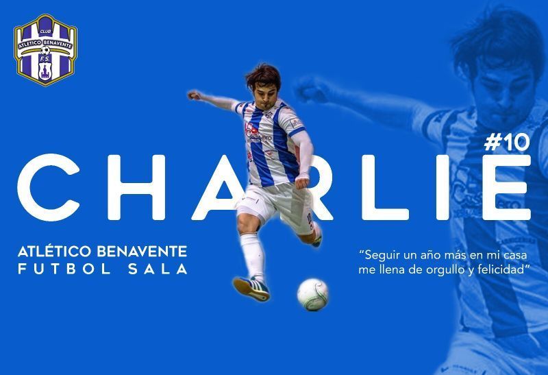 Charlie renueva una temporada más con el Atlético Benavente FS