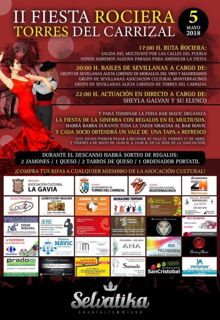 Cita para hoy en la Fiesta Rociera en Torres del Carrizal