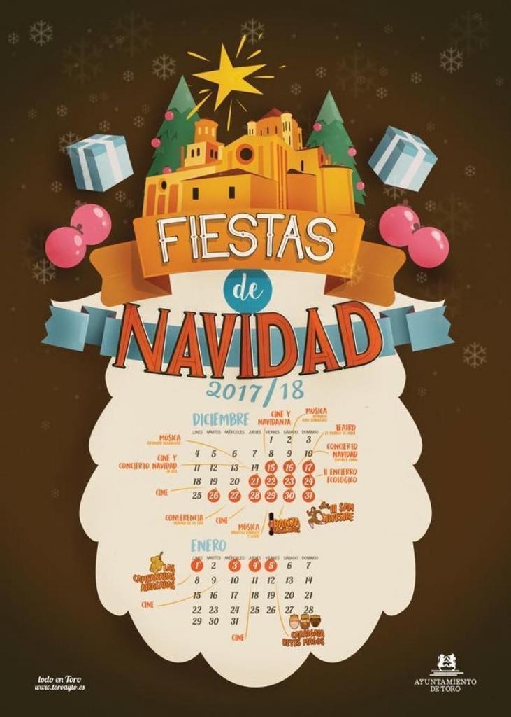 El Ayuntamiento de Toro presenta sus actividades para el periodo navideño, este es el programa completo de actividades