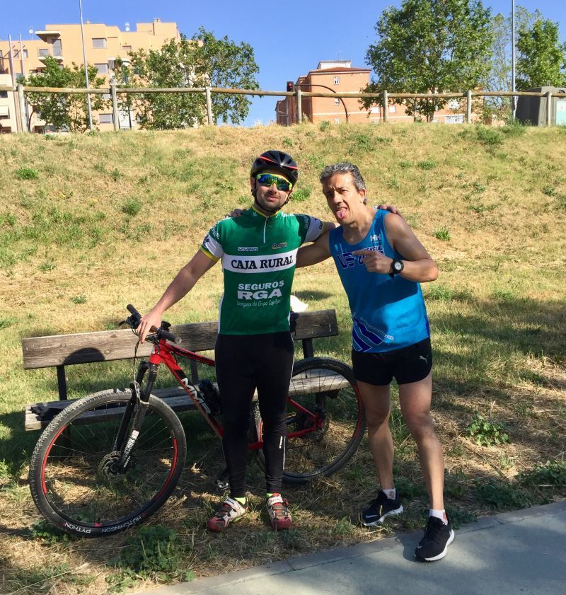 Josico Manso baja de las tres horas en un maratón dando vueltas alrededor de La Aldehuela