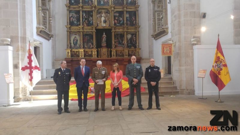 Abierta en la Encarnación la exposición "Banderas Históricas de España"