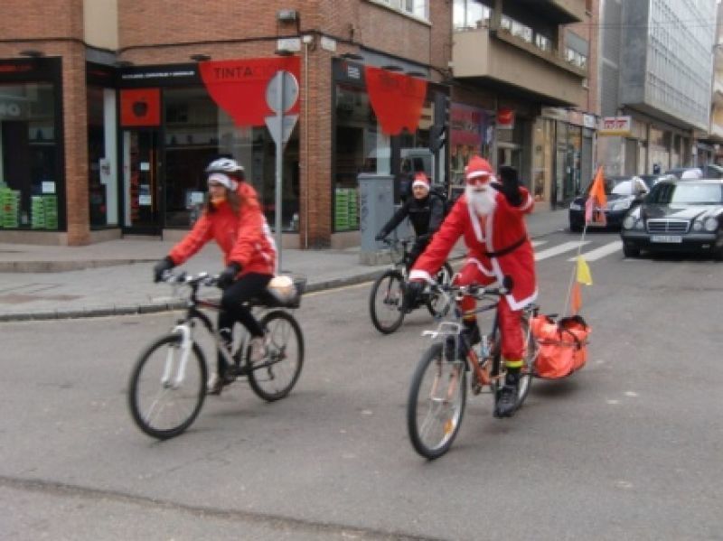 Amigos de la Bici en una quedada anterior.