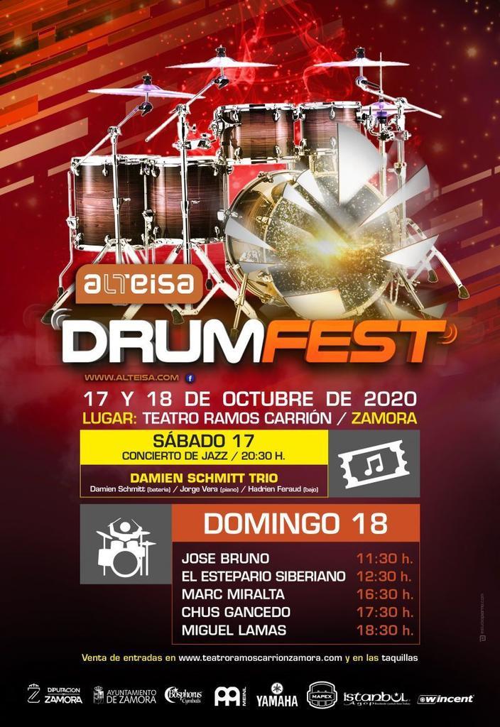 ALTEISA Drumfest festival de batería, pensado para todos los amantes de la música
