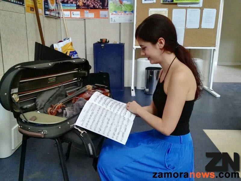 Laura Delgado Casado la violinista zamorana que dará mucho que hablar en un futuro muy próximo