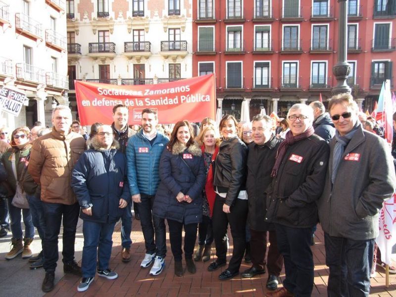 El PSOE de Zamora respalda la Manifestación en Defensa de la Sanidad Pública del próximo Sábado 26 de Enero en Valladolid