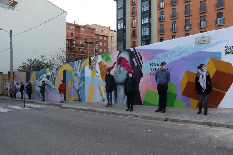 Un mural para mirarnos como iguales, creativos y capaces