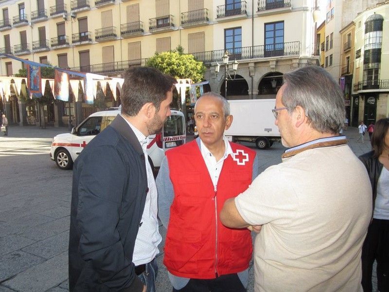 Guarido y Fagúndez se suman a la mesa petitoria de Cruz Roja Zamora
