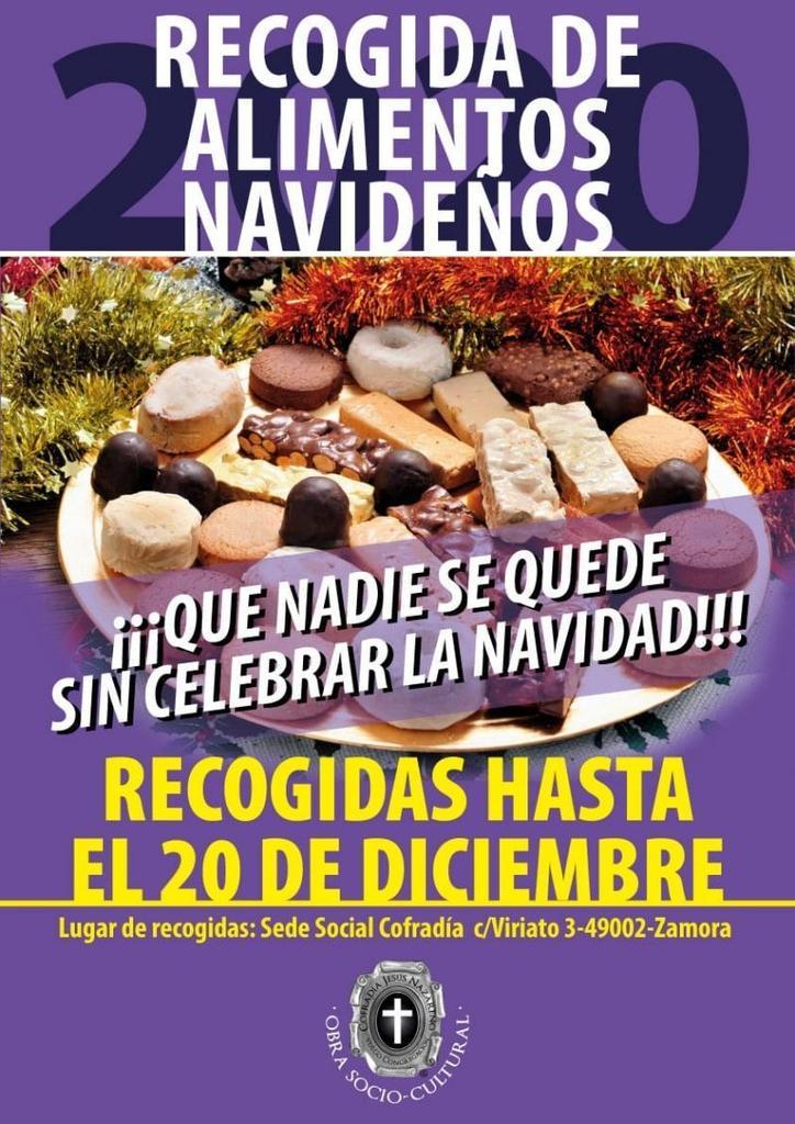 Jesús Nazareno inicia una campaña de recogida de alimentos