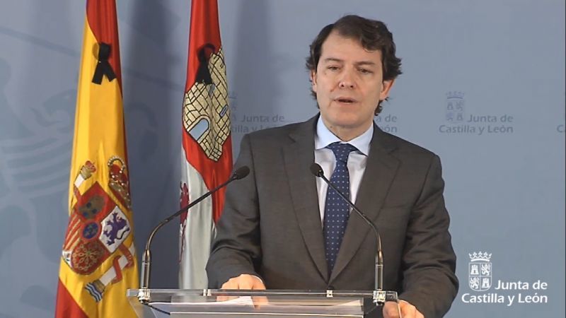 Alfonso Fernández Mañueco, presidente de la Junta | Foto Junta de Castilla y León
