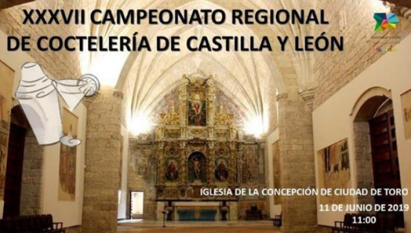 El 37 Campeonato Regional de Coctelería de CyL se celebrará este año en la Iglesia de Iglesia de la Concepción, Santa Marina