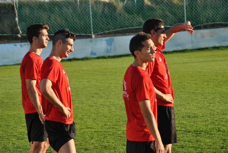 Jacobo en un entrenamiento.