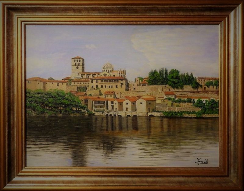 La Alhóndiga alberga una exposición de pintura de Inés Martín Folgado