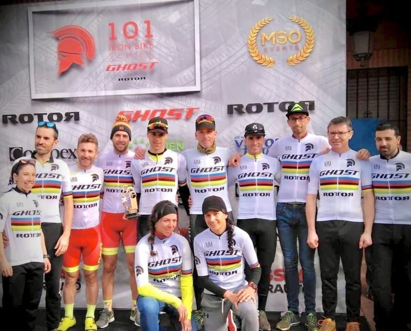 Buenos resultados de los zamoranos participantes en la I prueba puntuable del Circuito 101 GHOST IRON BIKE Series By Rotor