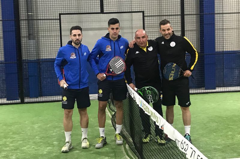 El CD Albatros continúa con victoria en las series nacionales de pádel