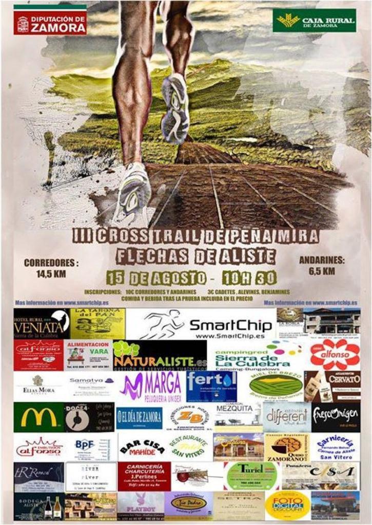 Flechas de Aliste acoge el III Cross Trail de Peña Mira