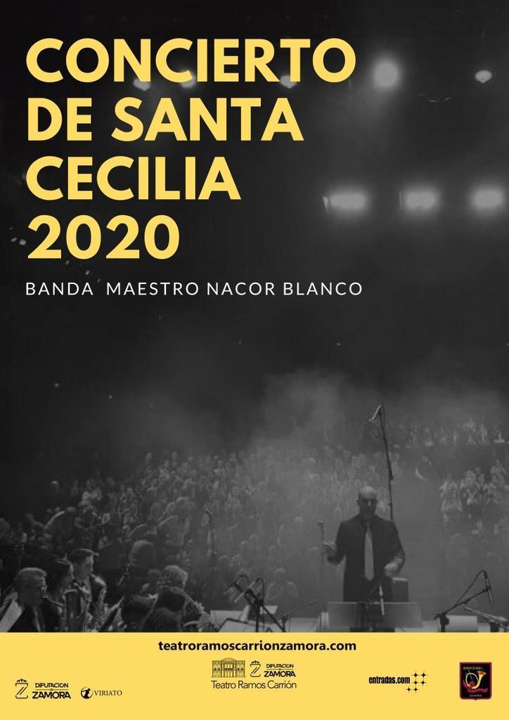 Maestro Nacor Blanco, la banda de música zamorana nos presenta su tradicional concierto de Santa Cecilia en el Ramos Carrión