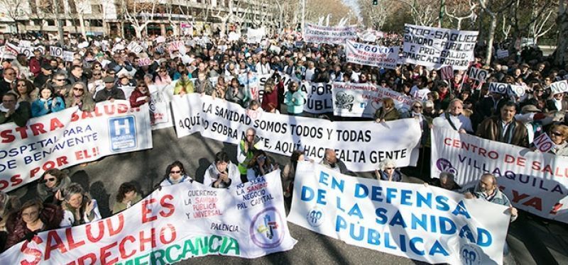 UPA-COAG se une a la manifestación en Valladolid por la sanidad pública