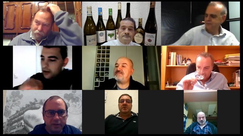 Los sumilleres zamoranos se reúnen virtualmente para una cata de vinos alemanes