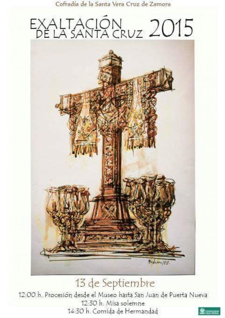 El domingo trece de septiembre se celebrará la Exaltación de la Santa Cruz