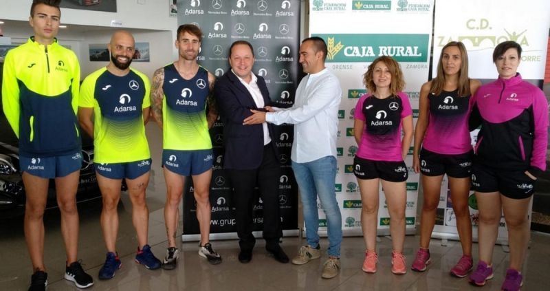 Nace el club deportivo Zamora Corre, un club humilde pero con la estrella de ADARSA como compañera