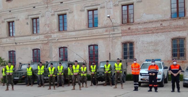 El REI 11 y la Caballería de Valladolid han estado presentes en Zamora y Toro respectivamente