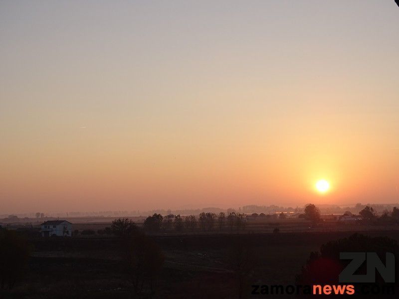Grave amplitud térmica en la provincia de Zamora, de los -7ºC de Sanabria a los 22ºC de la capital al mediodía