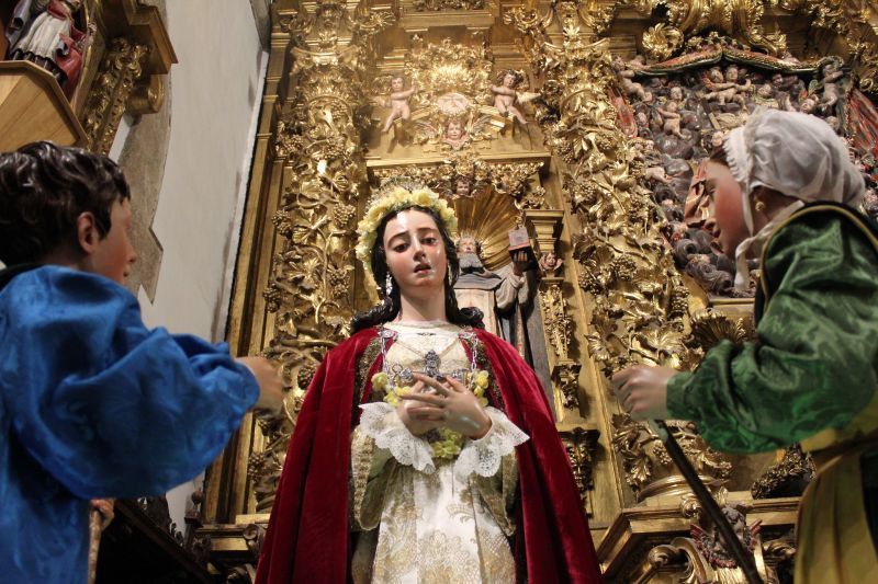 Comienza el Triduo a la Virgen de la Saleta en la iglesia de San Torcuato