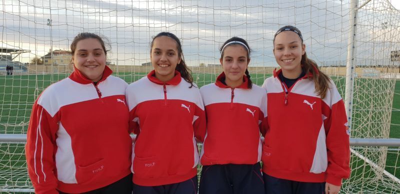 Las cuatro jugadoras del Amigos del Duero pre seleccionadas para la SUB17 continúan en los planes técnicos de la federación