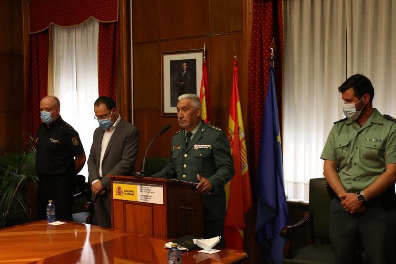 El subdelegado del Gobierno transmite satisfacción sobre los datos de criminalidad en Zamora aunque reconoce que pueden mejorar