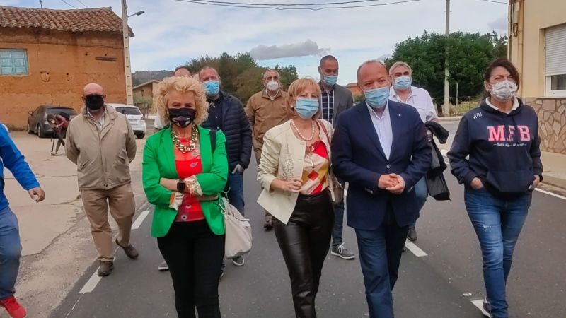 La Diputación de Zamora invierte más de medio millón en la carretera entre Benavente y Alcubilla de Nogales