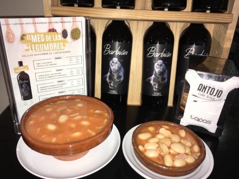 Hoy se agradecen unos Habones con Matanza o unas Lentejas con Mousse de Foie, del Antojo por supuesto en su mes de las legumbres