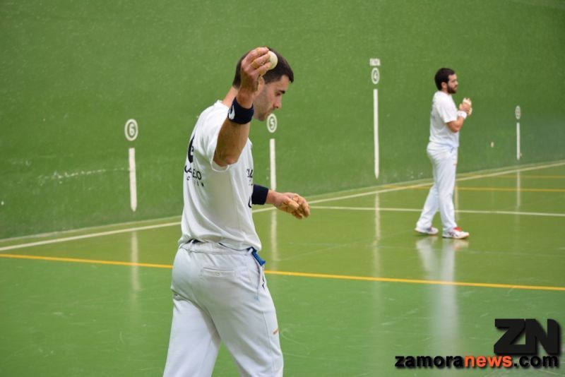 Resultados de los equipos zamoranos en Pelota, Frontenis y mano individual