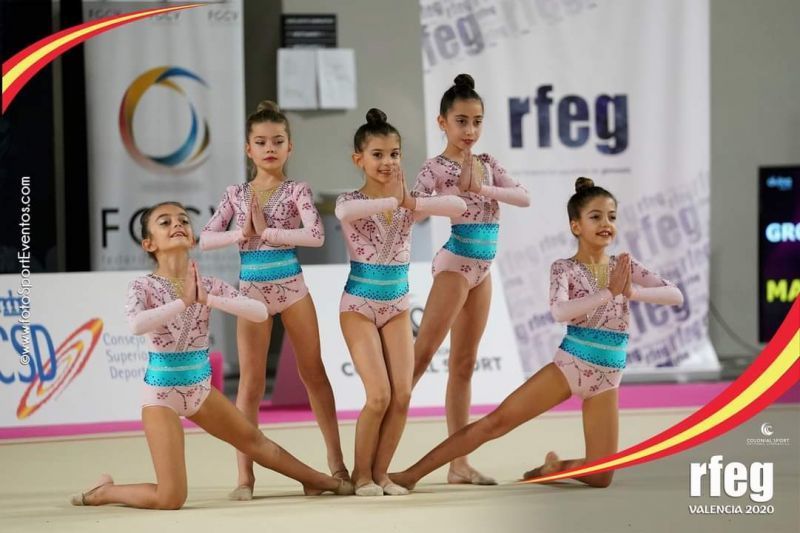 Mapecca Zamora finaliza sus competiciones nacionales con buenos resultados en Valencia