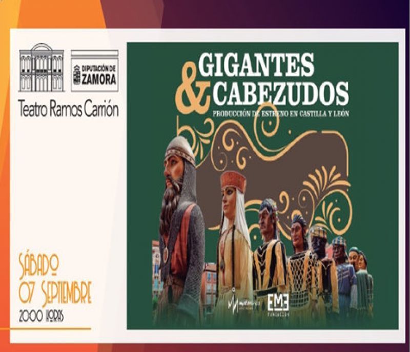 Estreno en el Ramos Carrión de la zarzuela de 'Gigantes y Cabezudos' con la Filarmónica de Valladolid el 7 de septiembre en plenas fiestas de la Concha