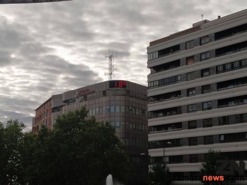 Adiós al tiempo de verano, llegan las lluvias y el desplome térmico de otoño, la máxima hoy en 18ºC