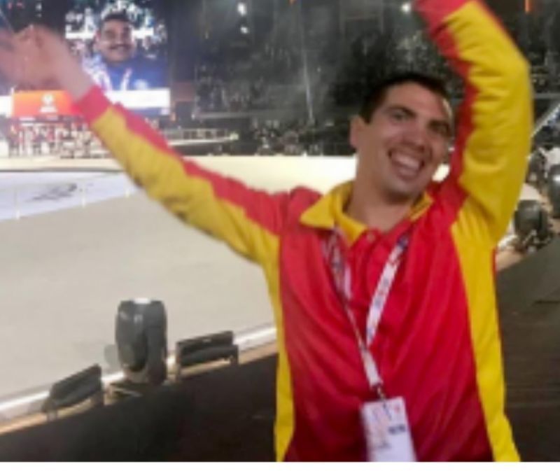 El zamorano de Molacillos, Alfonso Manzano oro en las Olimpiadas Especiales de Abu Dhabi