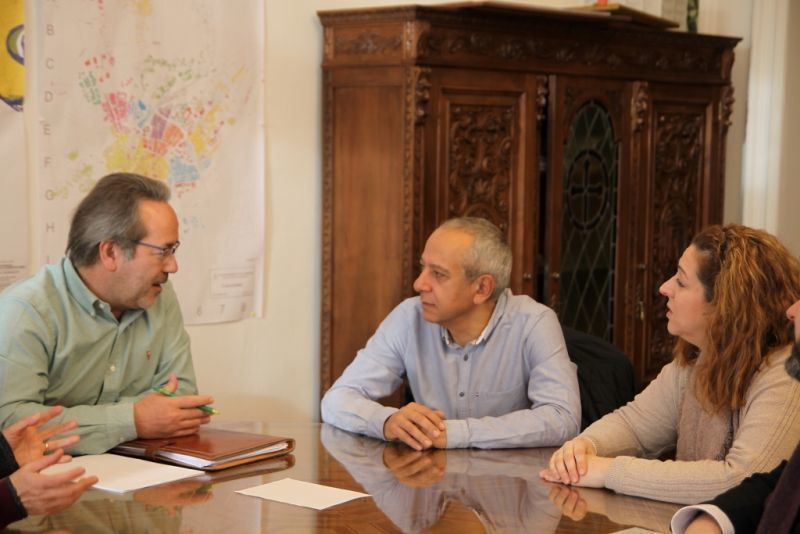 El alcalde recibe al nuevo director de Cruz Roja de Zamora
