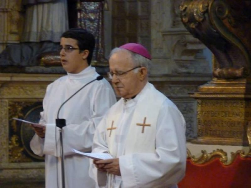 El obispo preside el Miércoles Santo la Misa Crismal en la Catedral, prólogo del Triduo Pascual