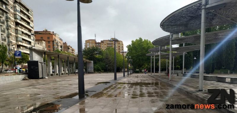 Bendita lluvia que riegas Zamora y provincia, mientras media España se achicharra