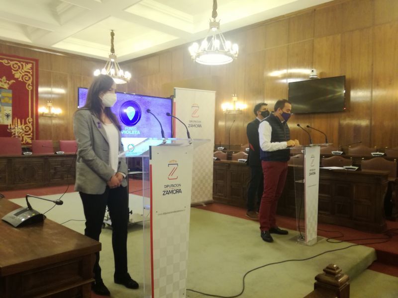 La Diputación de Zamora presenta el Punto Violeta virtual para erradicar la violencia sexista