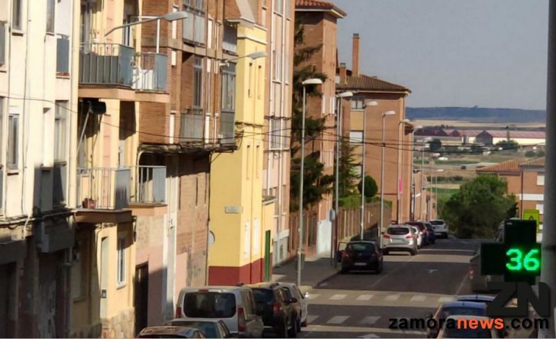Llegamos a los 36ºC, Zamora se achicharra